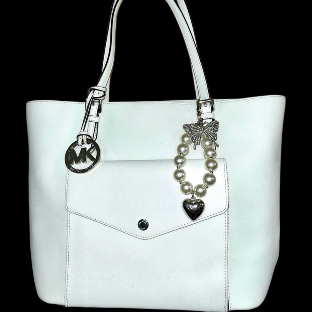 Michael Kors Elegant White Tote